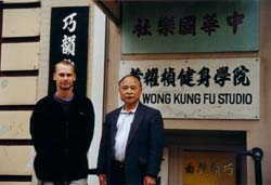 Sifu Y.C. Wong a Aleš Kocián, San Francisco 2002