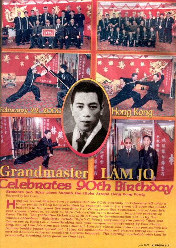 Velmistr Lam Jou slaví 90. narozeniny